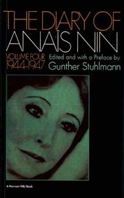 Cover of: The Diary Of Anais Nin, Volume 4 (1944-1947)