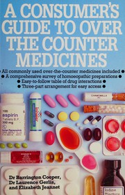 Cover of: Over the Counter Drugs by Barrington Cooper, Laurence Gerlis