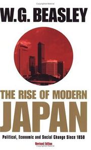 Cover of: Rise of Modern Japan by W. G. (William G.) Beasley