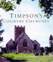 Cover of: Timpson's Country Churches by John Timpson
