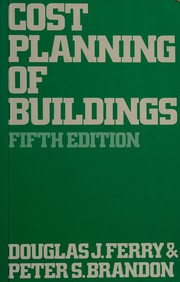 Cover of: Cost planning of buildings.