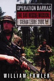 Cover of: Operation Barras: the SAS rescue mission, Sierra Leone 2000