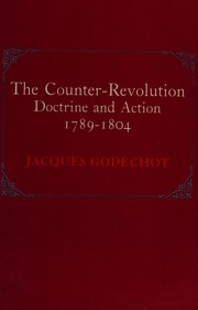 The counter-revolution by Jacques Godechot