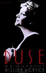 Cover of: Duse: A Biography