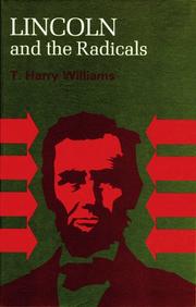 Cover of Lincoln and the radicals