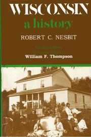 Cover of: Wisconsin: a history