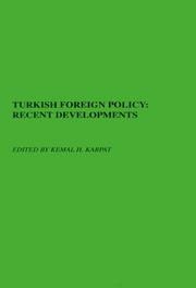 Cover of: Turkish Foreign Policy: Recent Developments