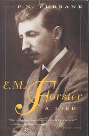 Cover of: E. M. Forster by Philip Nicholas Furbank