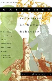 Cover of: Extremes:Reflections On Human Behavior