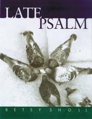 Cover of: Late psalm