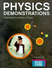 Cover of: Physics Demonstrations by Julien Clinton Sprott