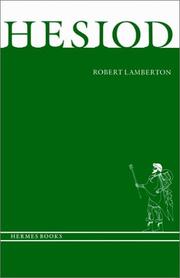 Cover of: Hesiod by Robert Lamberton