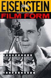 Cover of: Film form