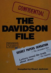 Cover of: The Davidson file: compiled from the personal papers of His Grace the Lord Caiaphas, High Priest of Jewry