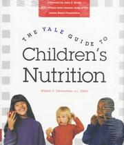 Cover of: The Yale guide to children's nutrition