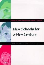 Cover of: New schools for a new century: the redesign of urban education