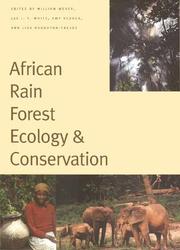 Cover of: African Rain Forest Ecology and Conservation | 