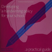 Developing a handwriting policy for your school by Suzanne Tiburtius