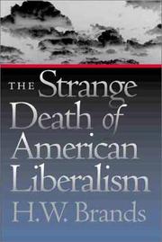 Cover of: The strange death of American liberalism