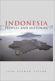 Cover of: Indonesia: peoples and histories