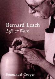 Cover of: Bernard Leach by Emmanuel Cooper