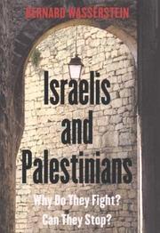 Cover of: Israelis and Palestinians by Bernard Wasserstein