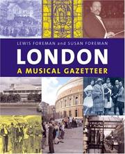 Cover of: London: a musical gazetteer
