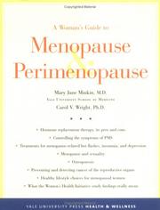 Cover of: A Woman's Guide to Menopause and Perimenopause (Yale University Press Health & Wellness) by Mary Jane Minkin, Carol V. Wright