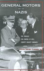 Cover of: General Motors and the Nazis | Henry Ashby Turner