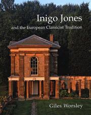 Cover of: Inigo Jones and the European classicist tradition