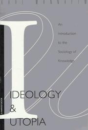 Cover of: Ideology and Utopia by Karl Mannheim