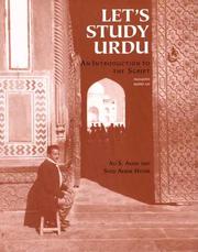 Cover of: Let's Study Urdu: An Introduction to the Script (Yale Language)