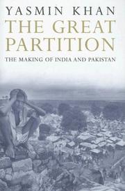 Cover of: The Great Partition by Yasmin Khan