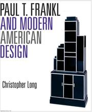 Cover of: Paul T. Frankl and Modern American Design