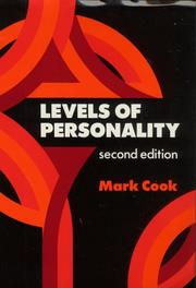Cover of: Levels of Personality