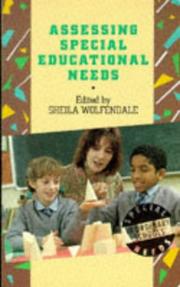 Assessing special educational needs by Sheila Wolfendale