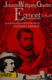 Cover of: Egmont by Johann Wolfgang von Goethe