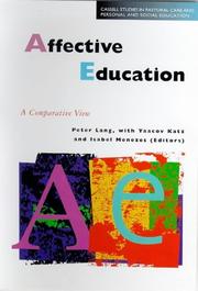 Cover of: Affective Education: A Comparative View (Personal & Social Education)