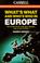 Cover of: What's what and who's who in Europe