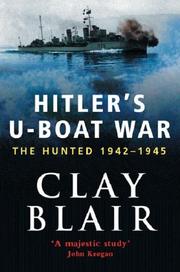 Cover of: Hitler's U-boat War by Clay Blair