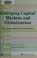 Cover of: Emerging capital markets and globalization