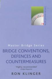 Cover of: Bridge Convention Defences and Counter Measures