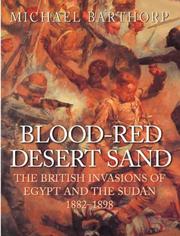 Cover of: Blood-red Desert Sand by Michael Barthorp