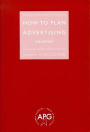 Cover of: How to plan advertising