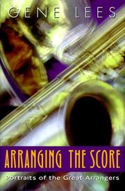 Arranging the Score by Gene Lees