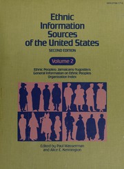 Cover of: Ethnic Information Sources of the United States