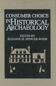 Cover of Consumer Choice in Historical Archaeology
