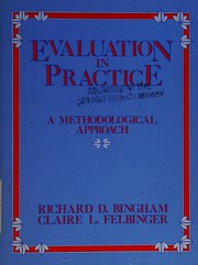 Cover of: Evaluation in practice by Richard D. Bingham