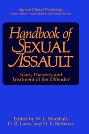 Cover of: Handbook of Sexual Assault by 