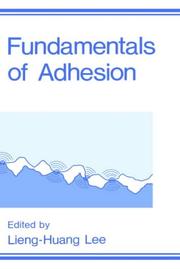 Cover of: Fundamentals of adhesion